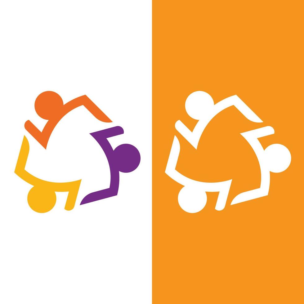 Community, network and social icon vector