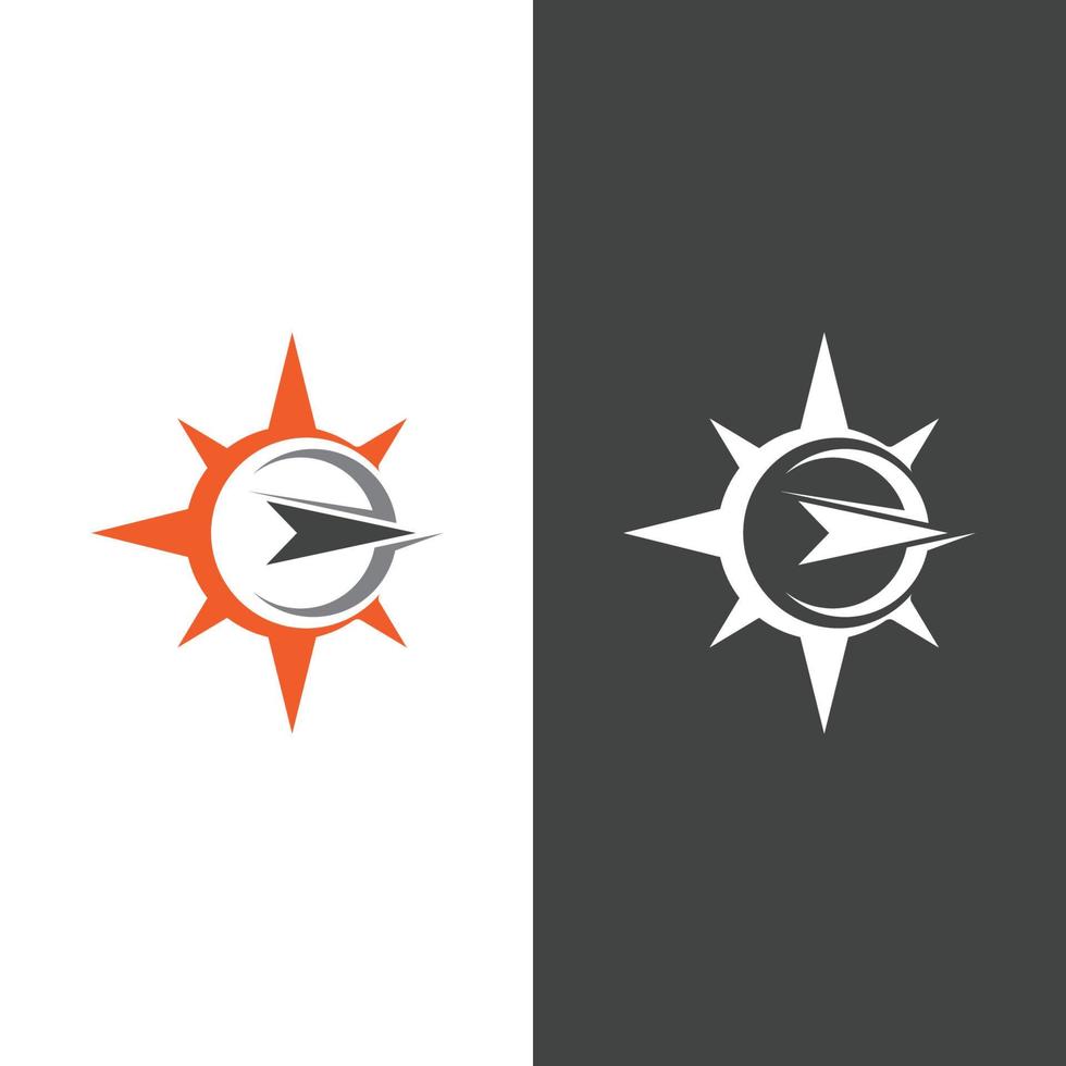 Compass Logo Template vector icon