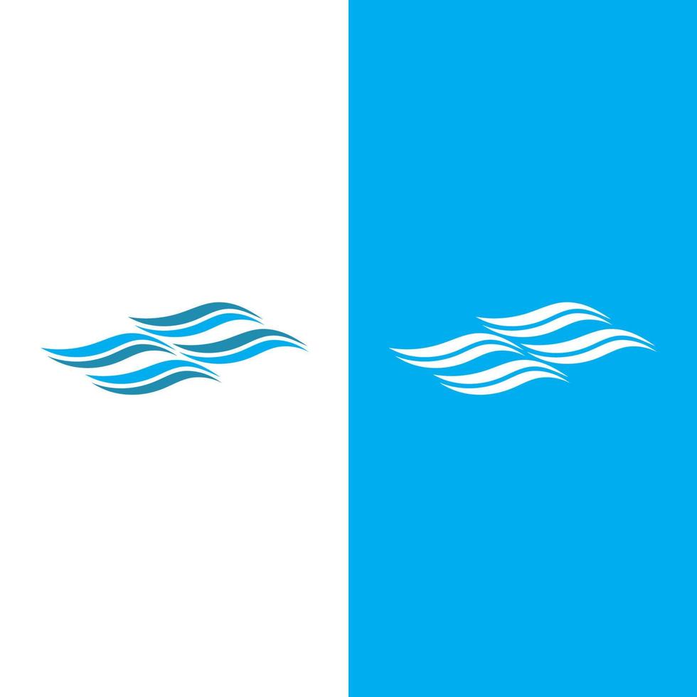 Wave beach vector illustration design