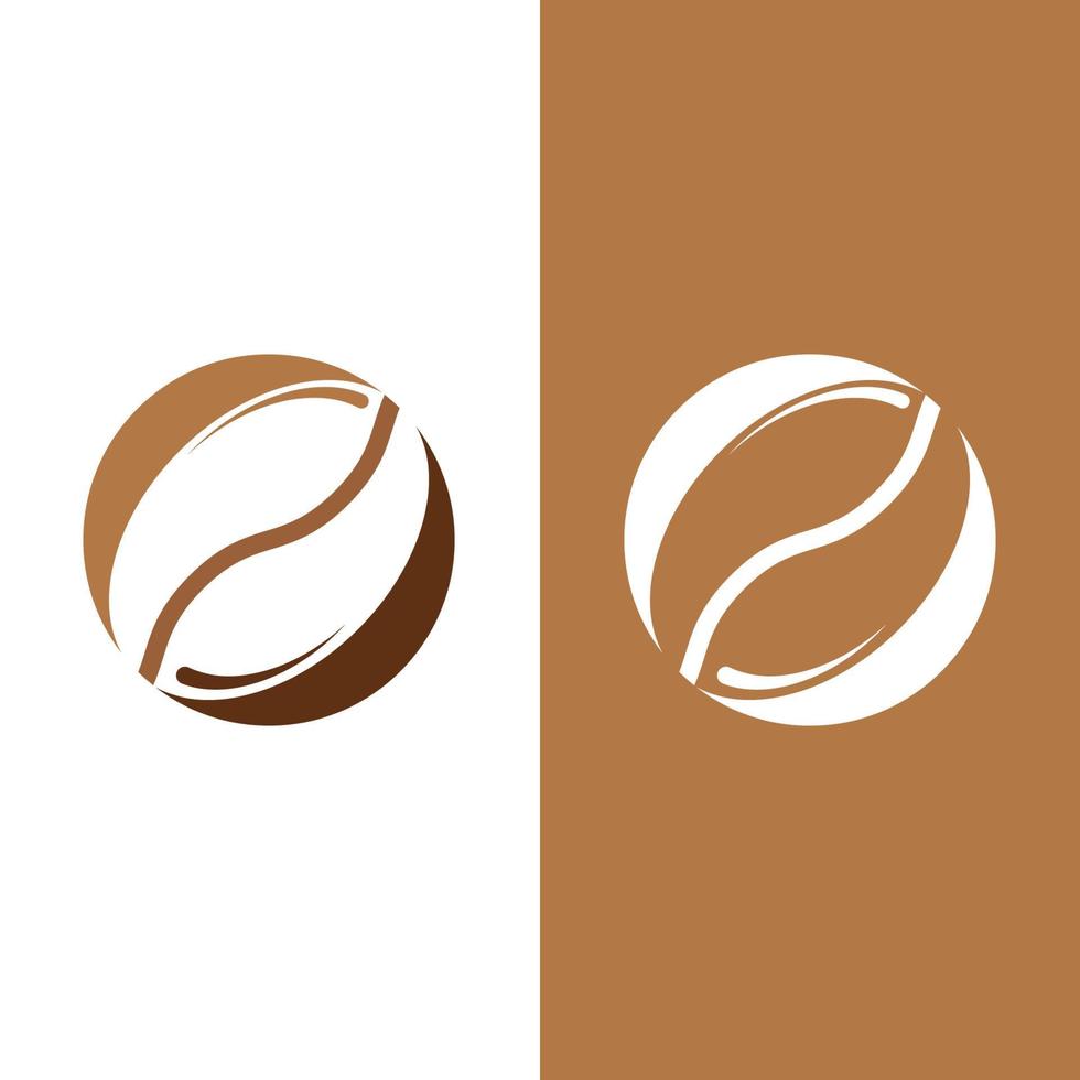 coffee bean icon vector illustration