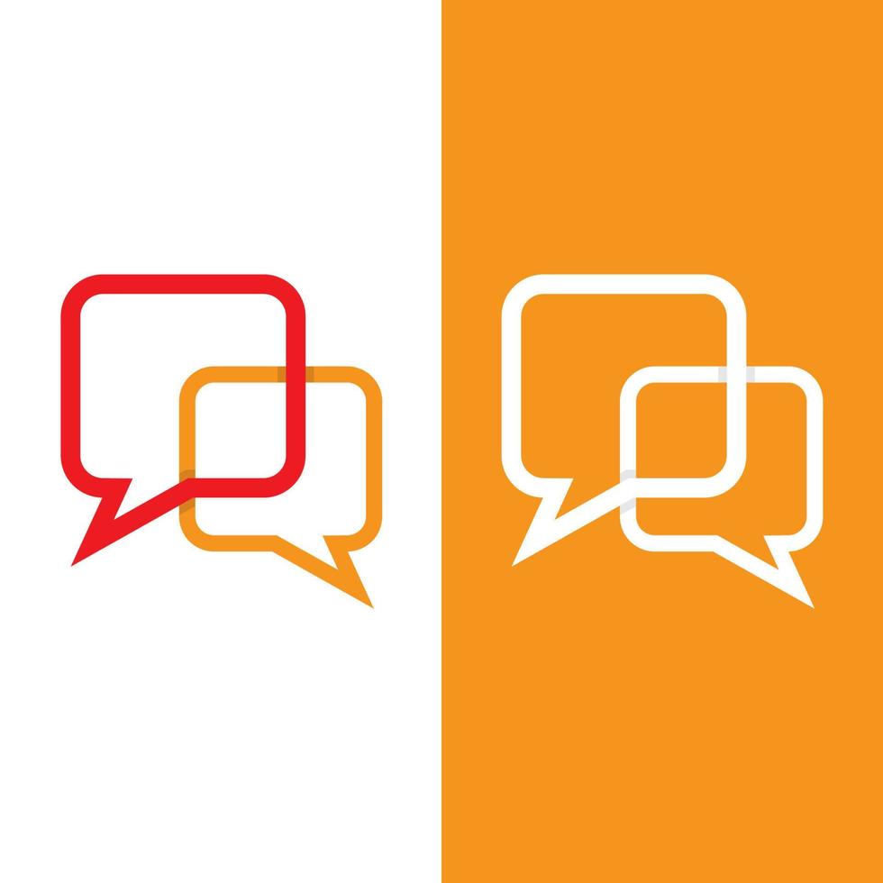 Speech bubble icon vector illustration