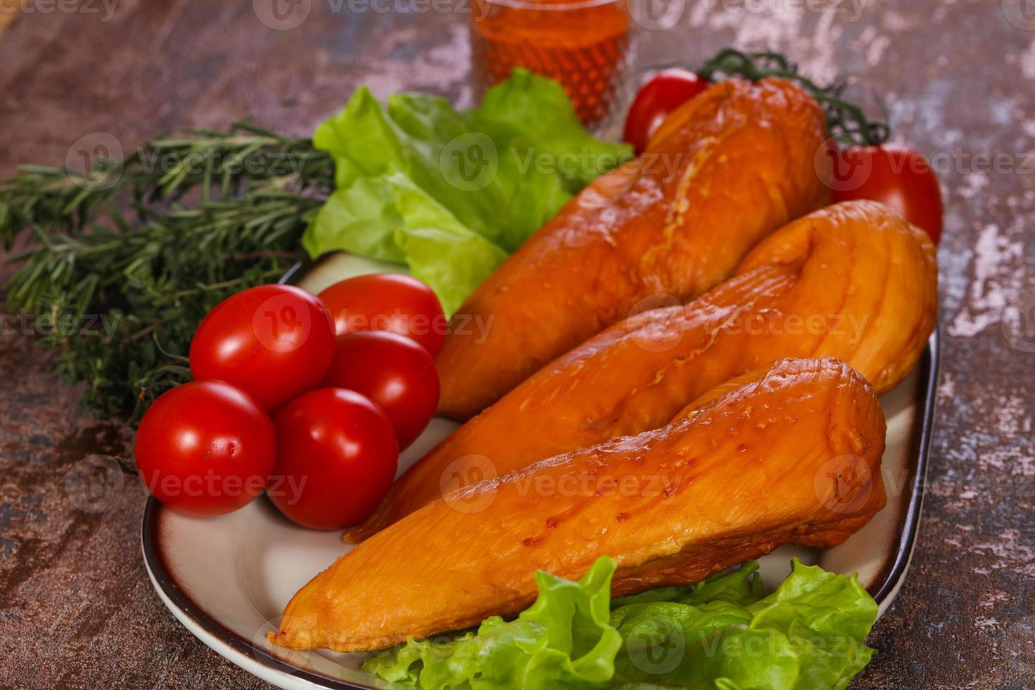 Smoked Chicken breast photo