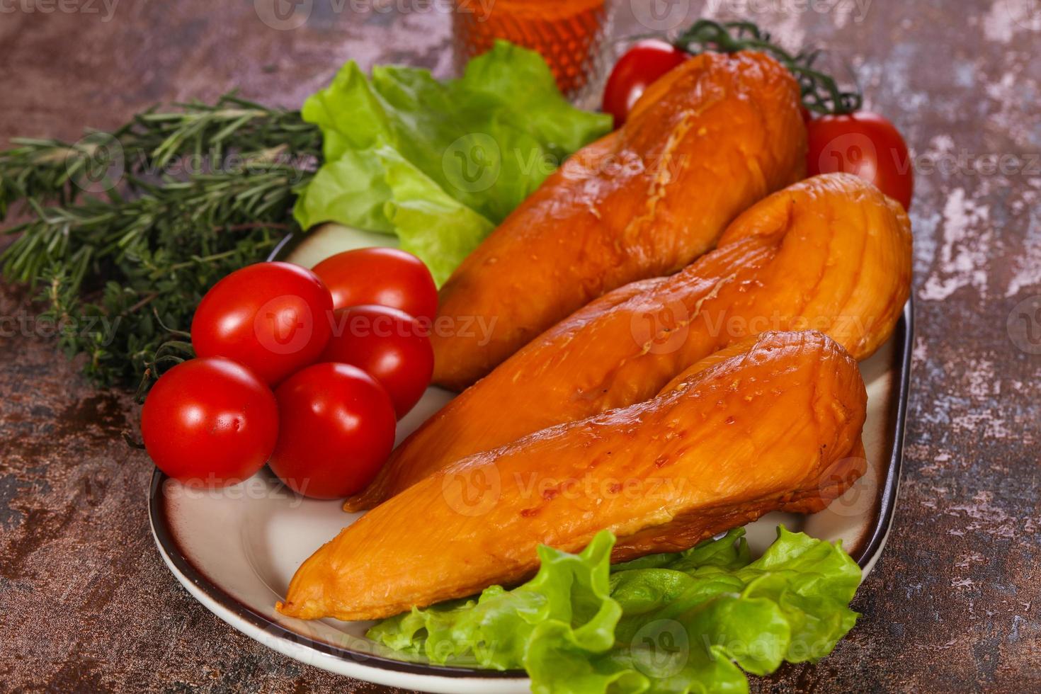 Smoked Chicken breast photo