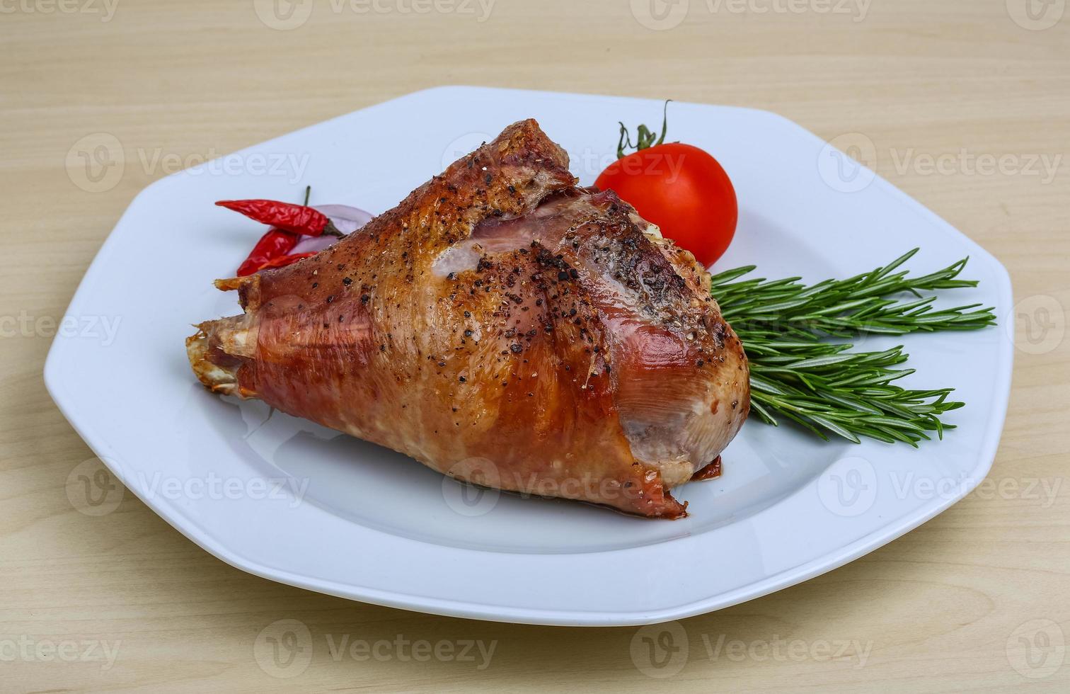 Rosted turkey leg photo