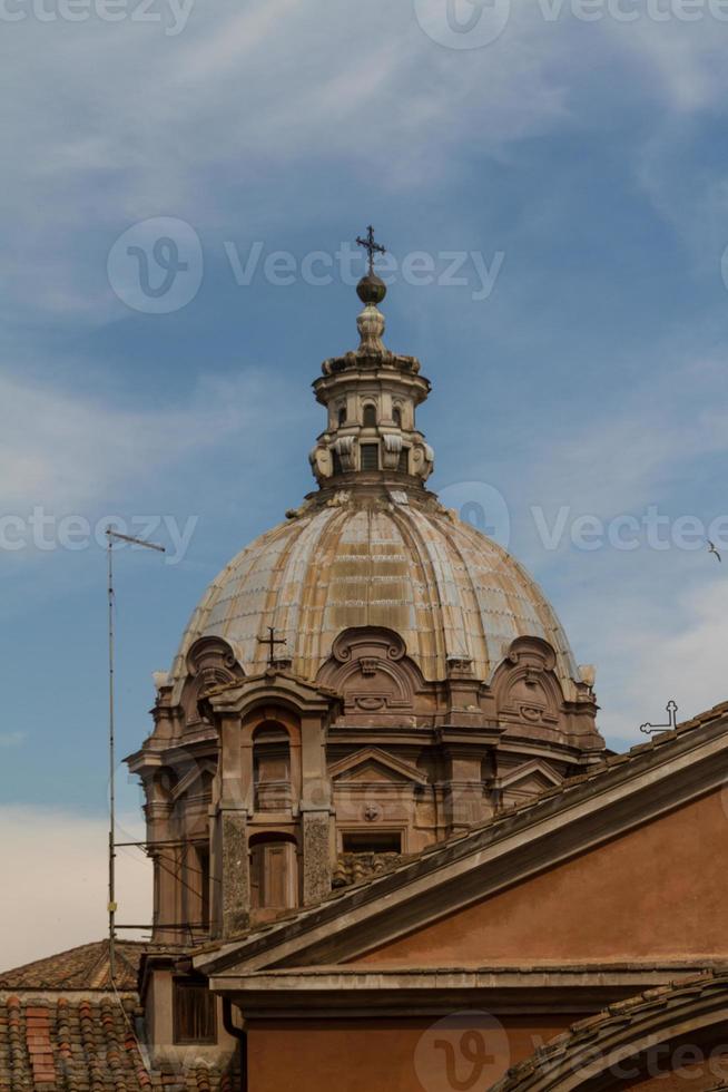 Great church in center of Rome, Italy. photo