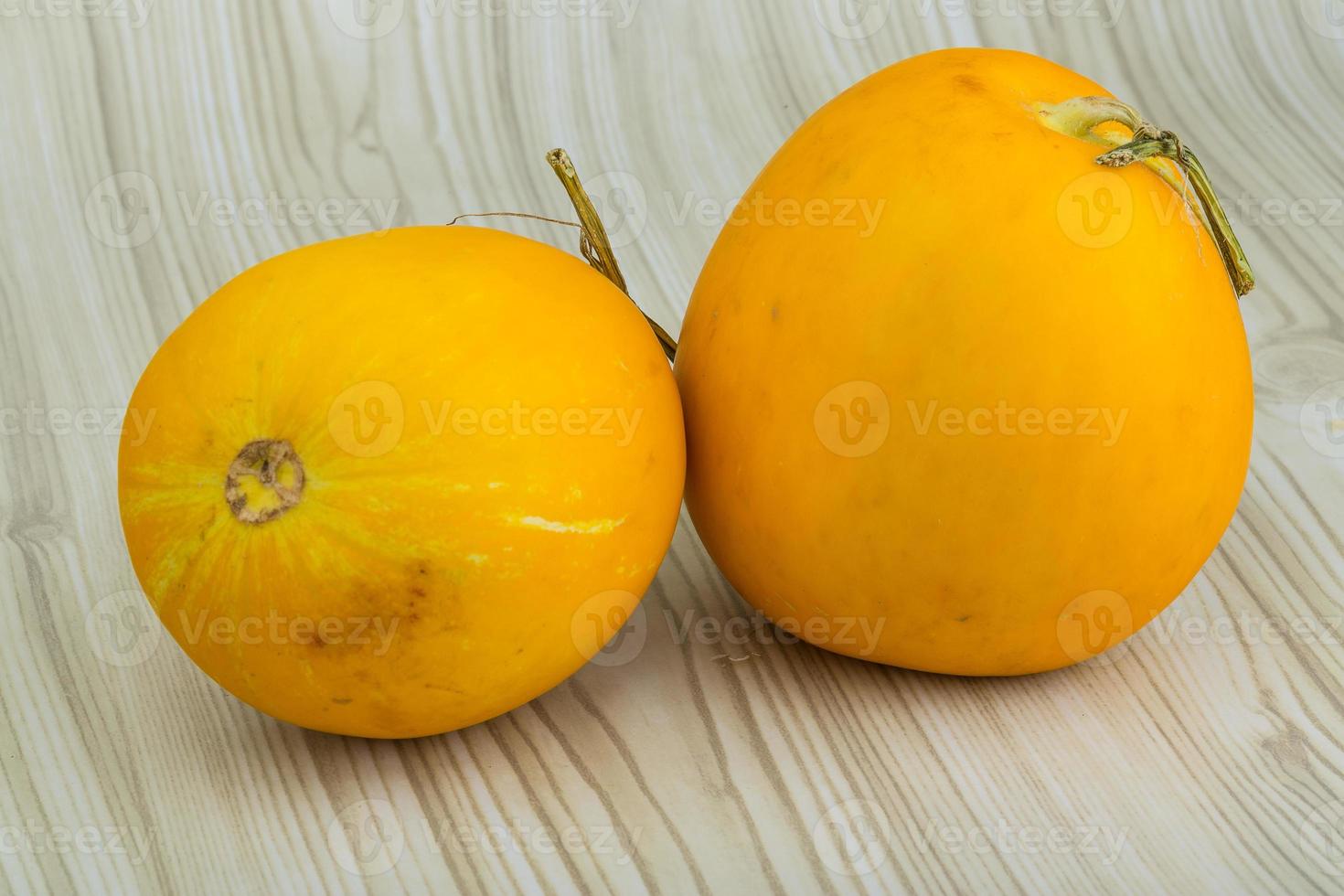 Small yellow melon photo