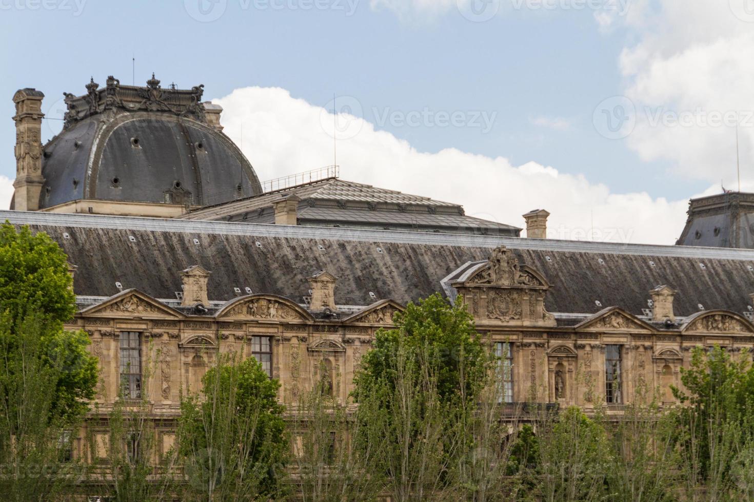 Historic building in Paris France photo