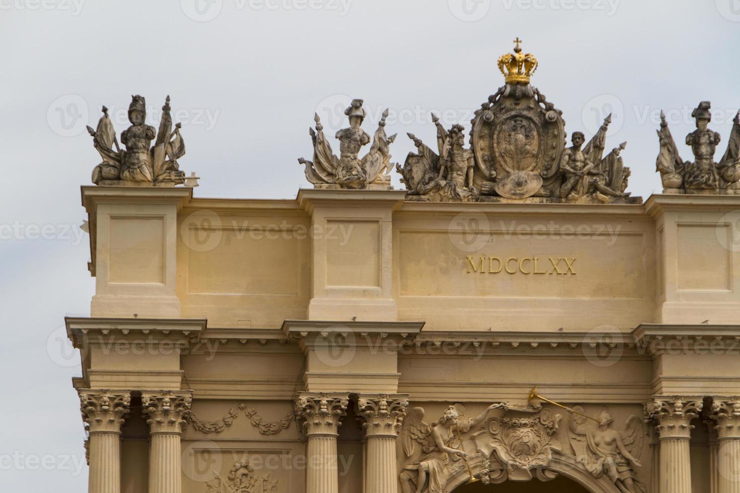 Brandenburg Gate from Potsdam, Berlin, Germany photo