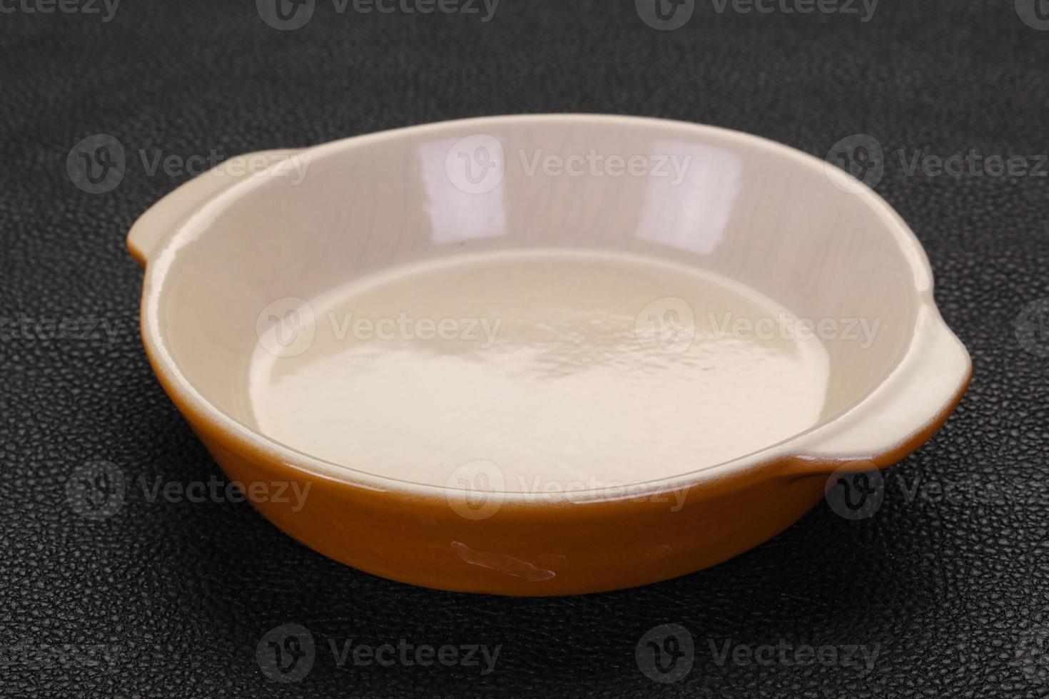 Empty ceramic bowl photo