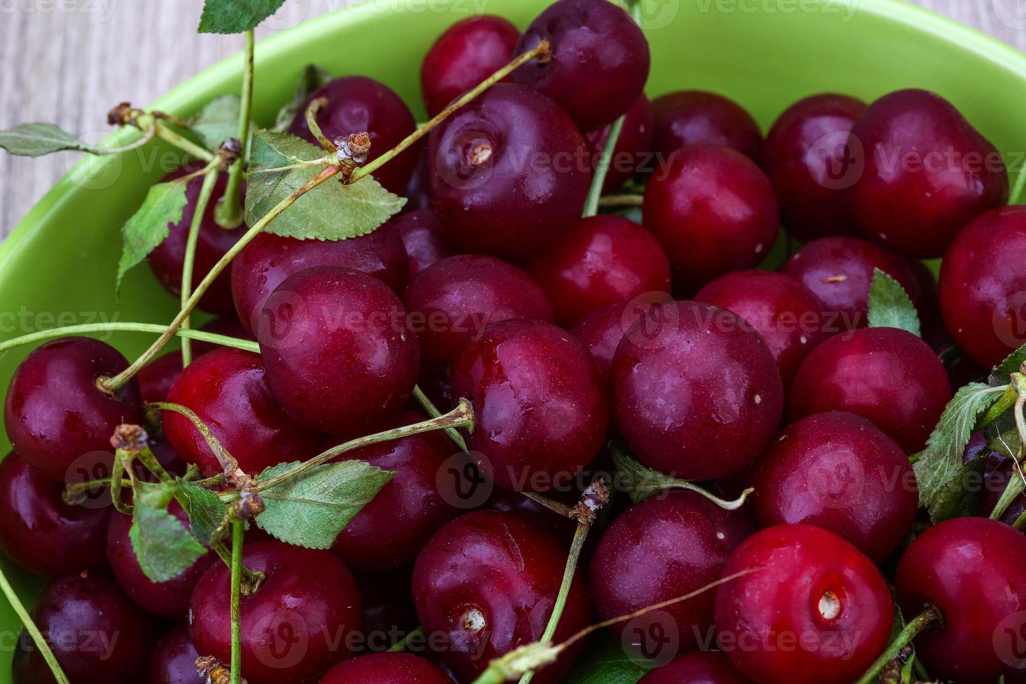 Cherry in the bowl photo