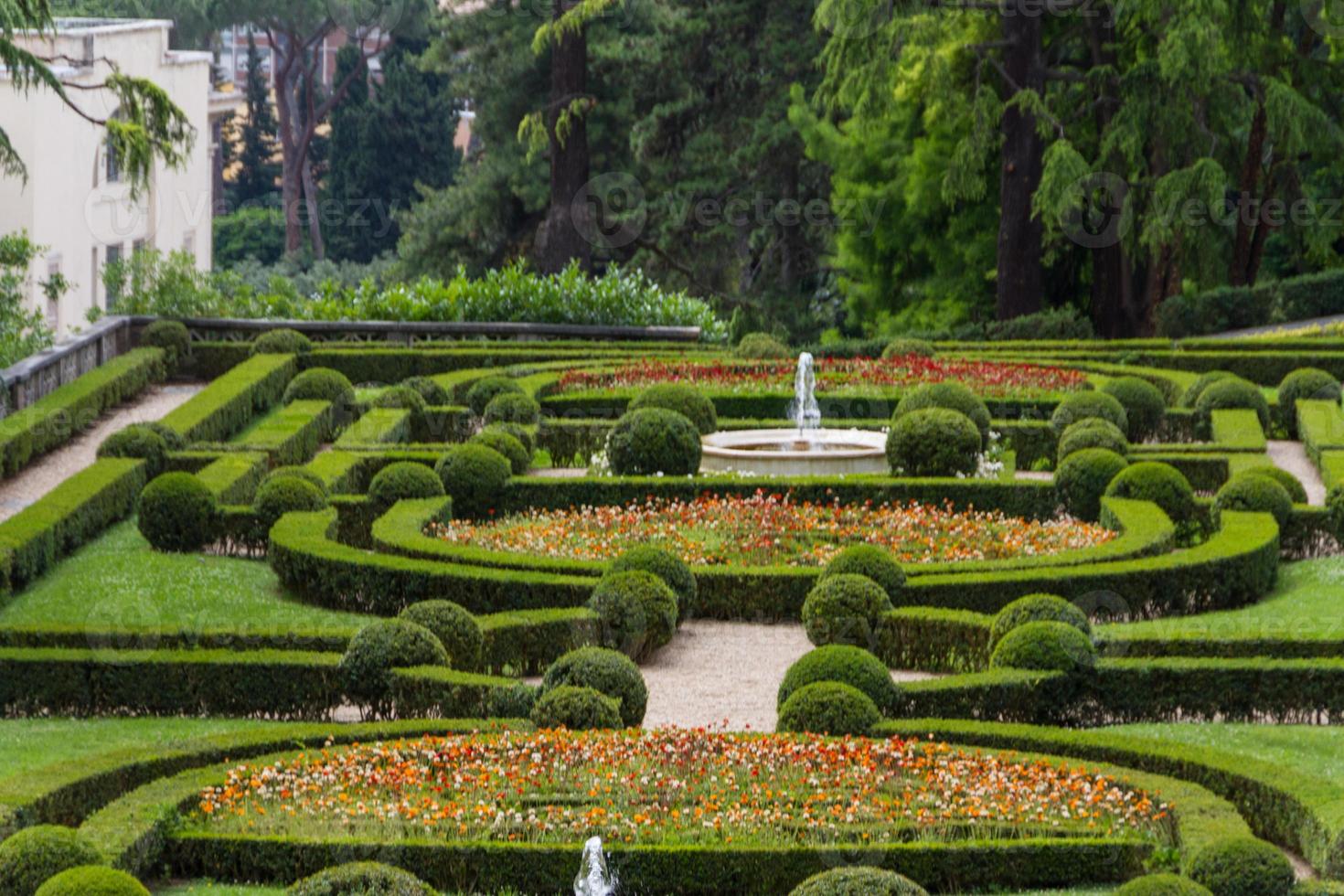 jardines del vaticano, roma foto