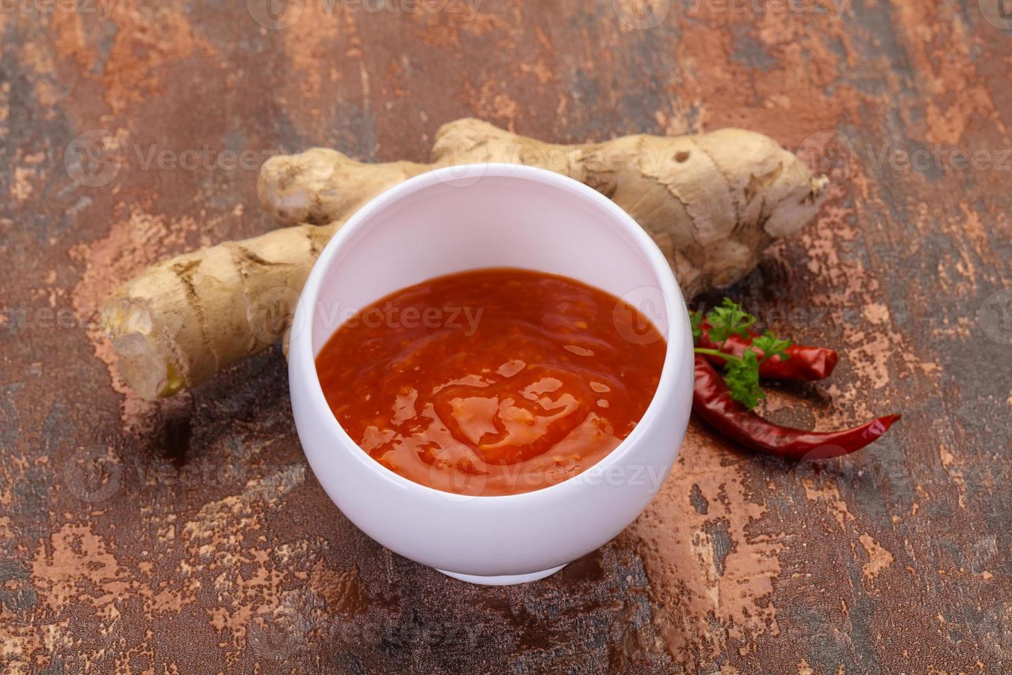 Ginger chili sauce photo