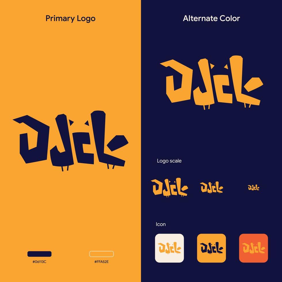 creative simple duck logo concept vector