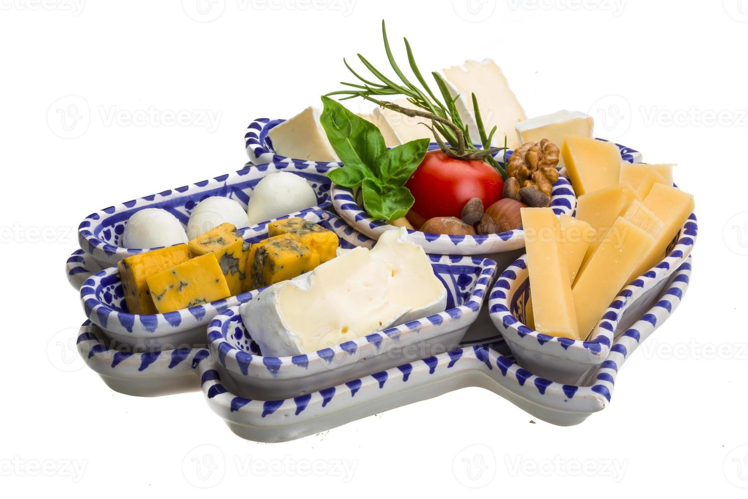 Variety cheese assortment photo