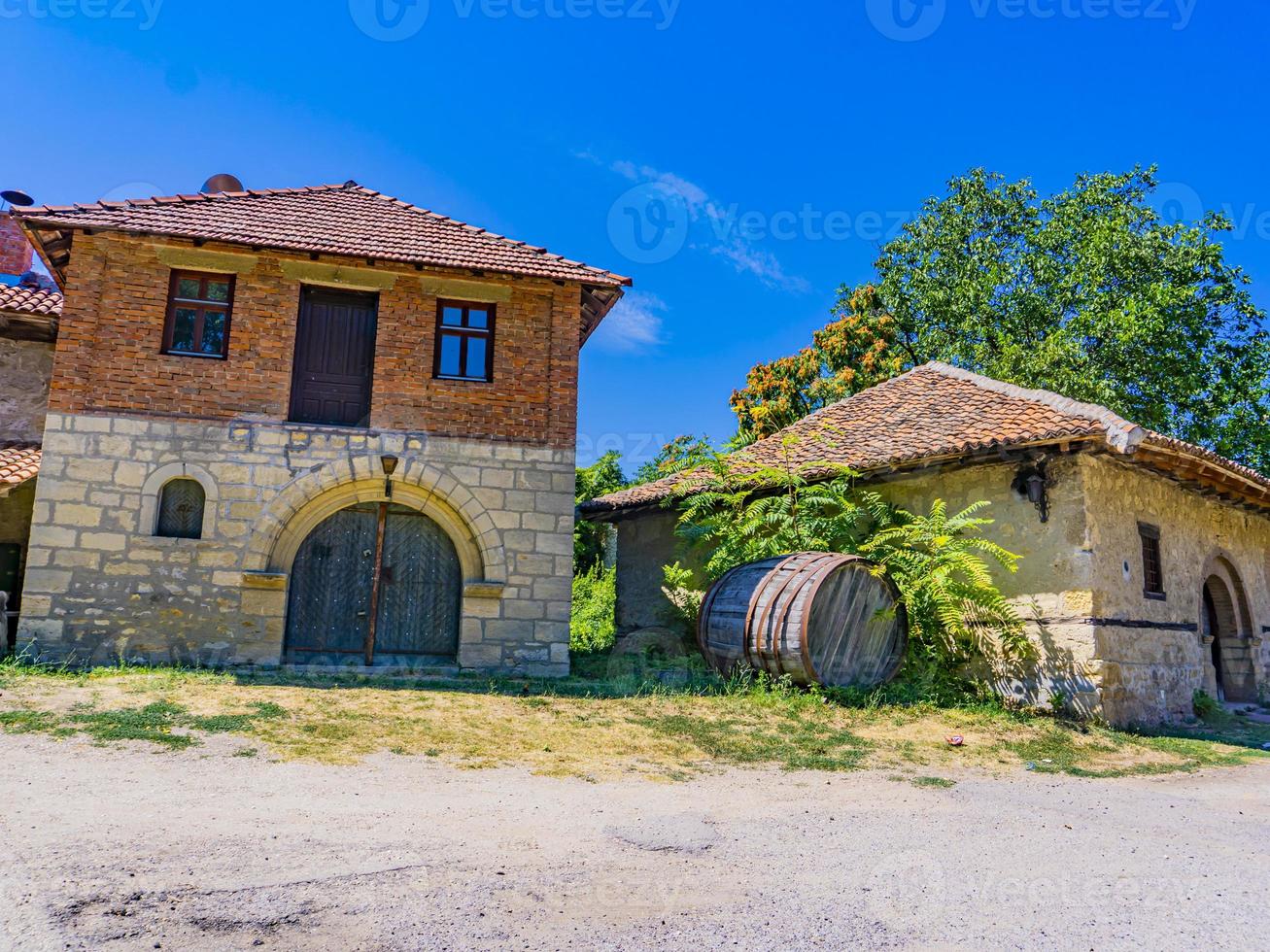 Old Rajac wine cellar house in Serbia photo