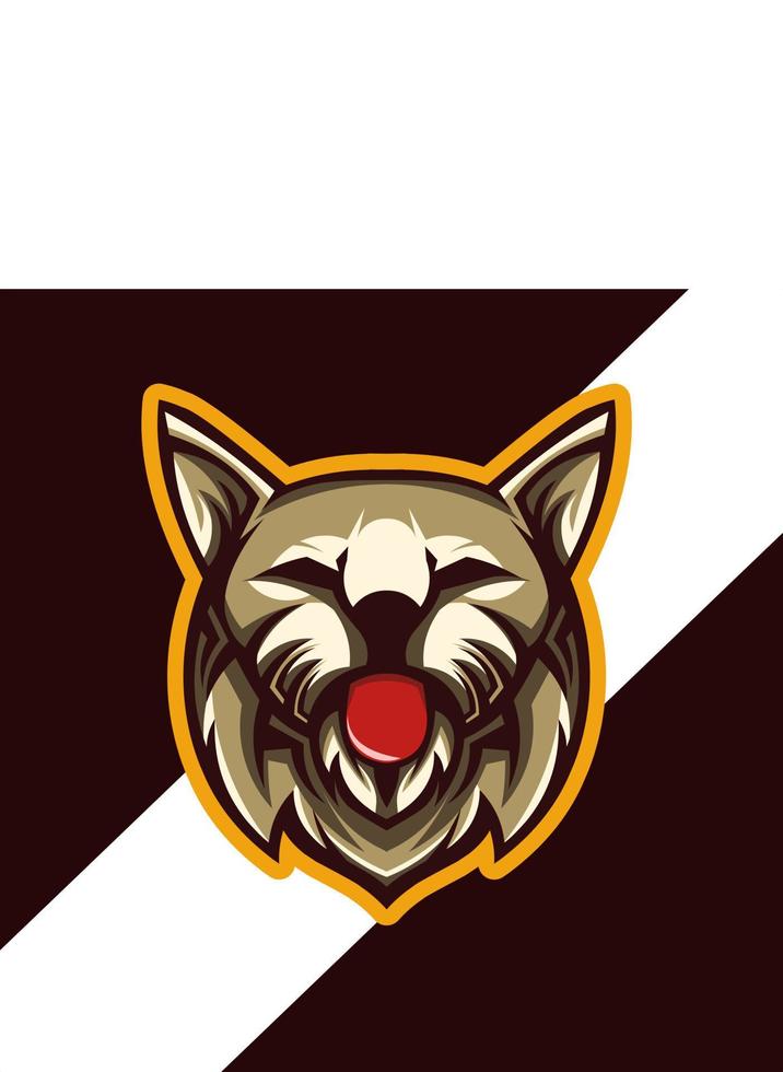 esport cat logo, for gaming teams, squads and communities, vector