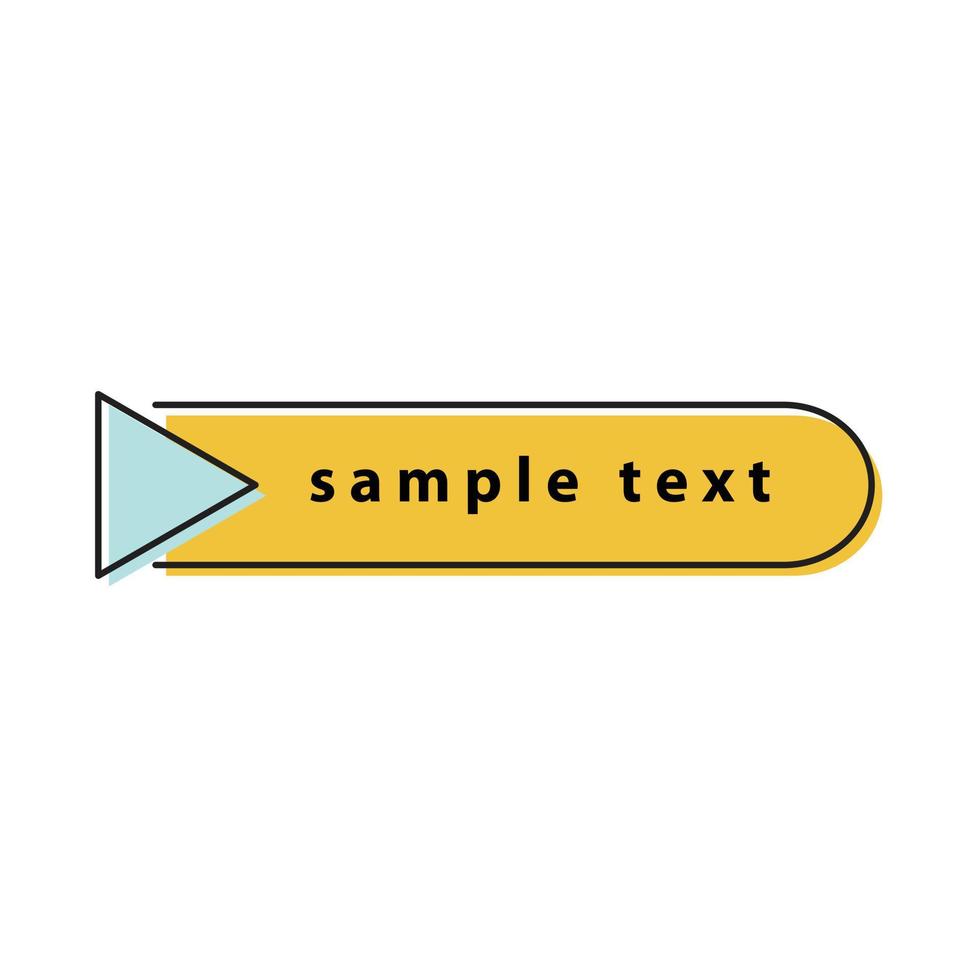 text box vector for website symbol icon presentation