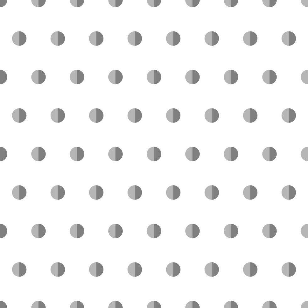 Polka, dots, seamless, paper cut background. vector