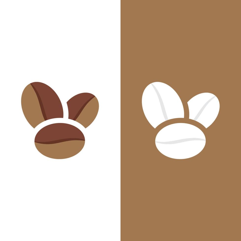 coffee bean icon vector illustration