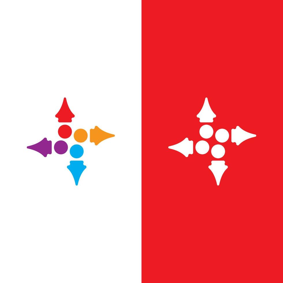 Community, network and social icon vector