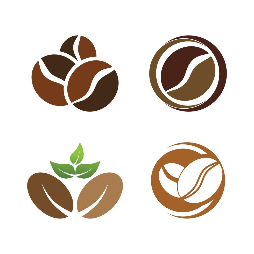 coffee bean icon vector illustration