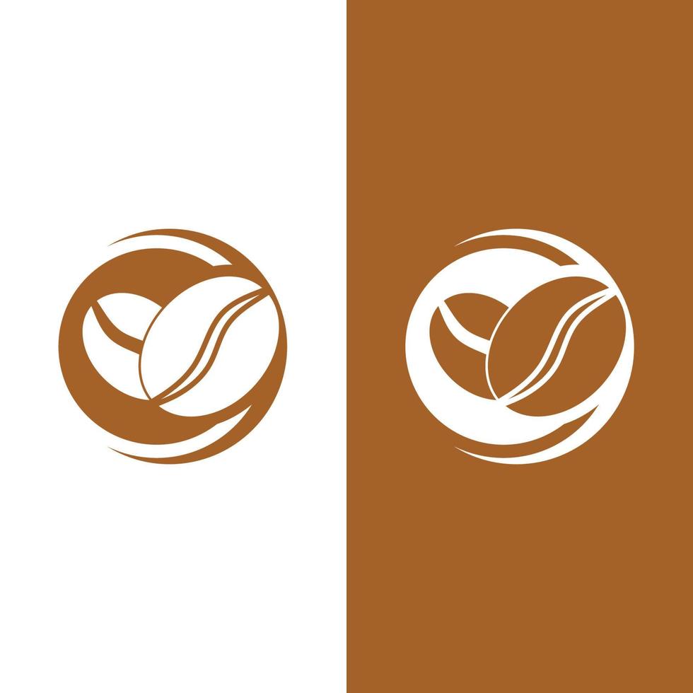 coffee bean icon vector illustration