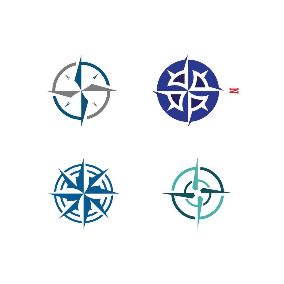 Compass Logo Template vector icon