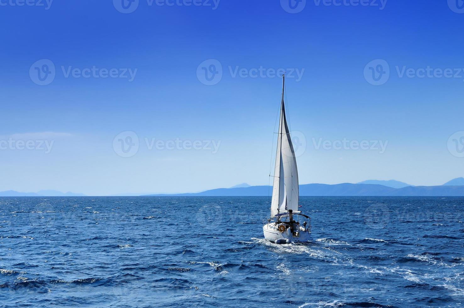 boat on sea photo