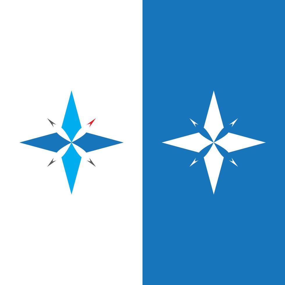 Compass Logo Template vector icon