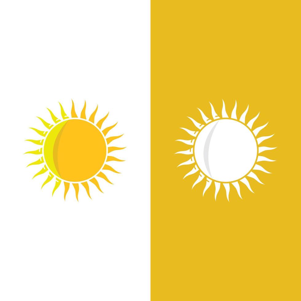 Sun Vector illustration Icon Logo