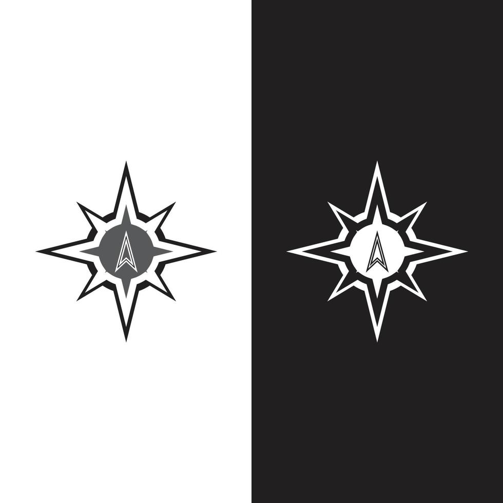 Compass Logo Template vector icon