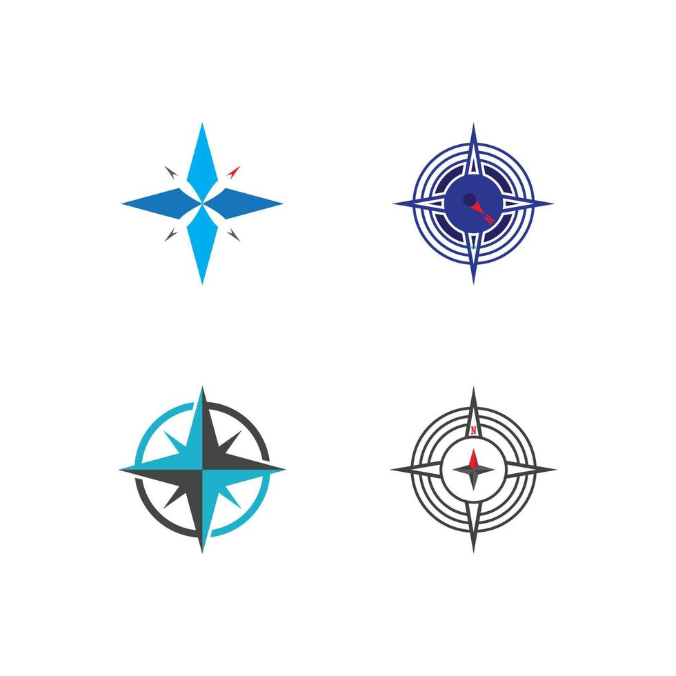 Compass Logo Template vector icon