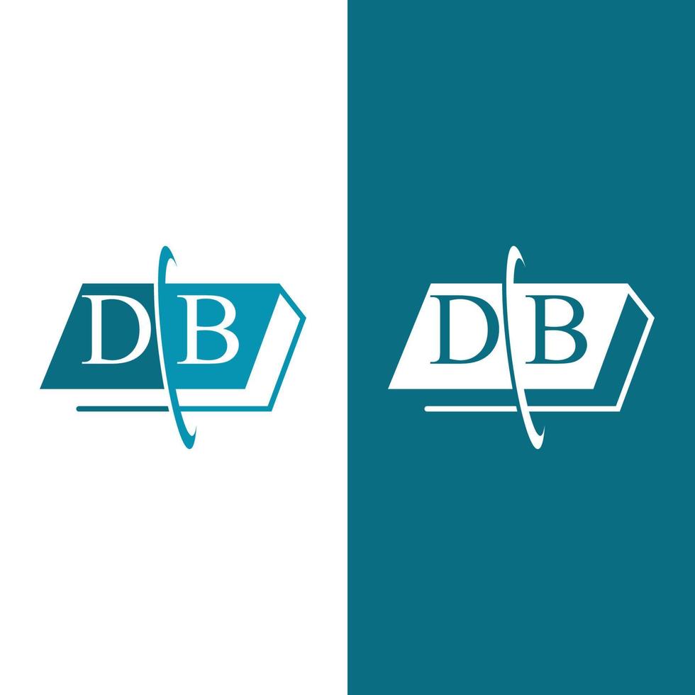 Digital book logo icon technology vector