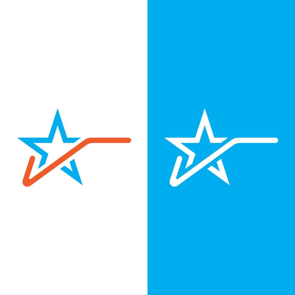 Star icon Template vector