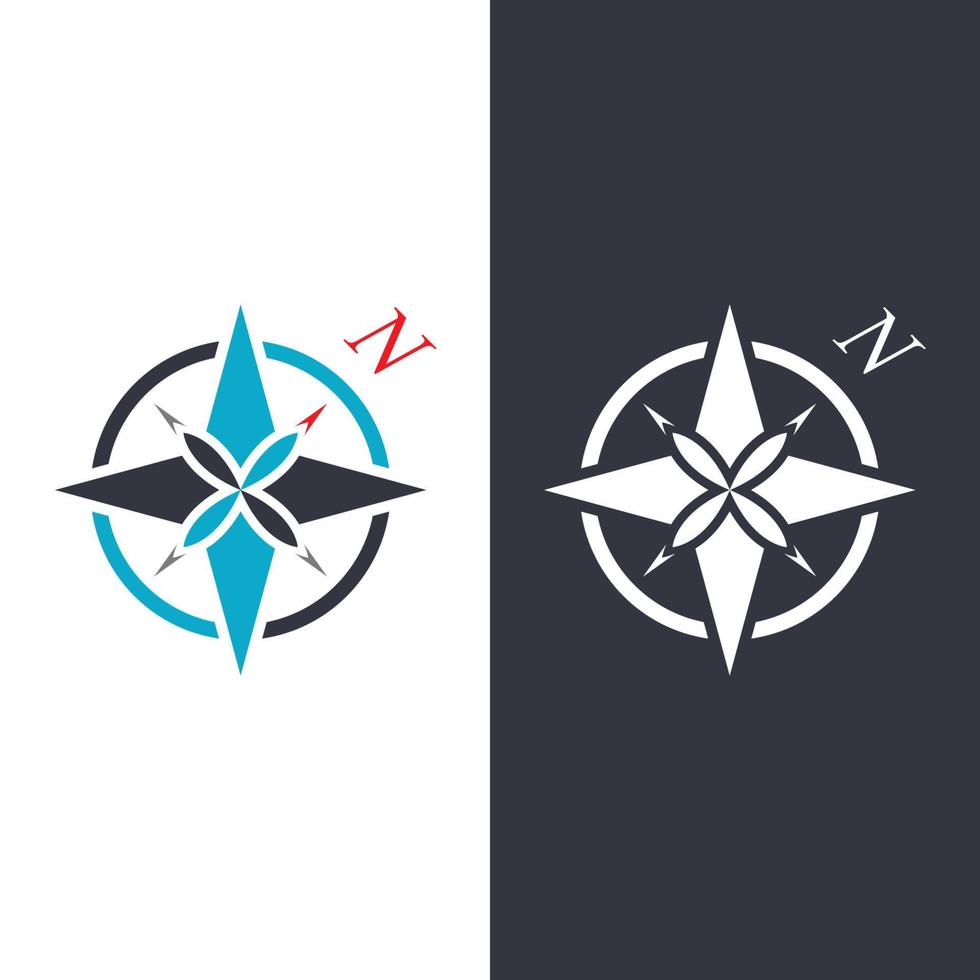 Compass Logo Template vector icon