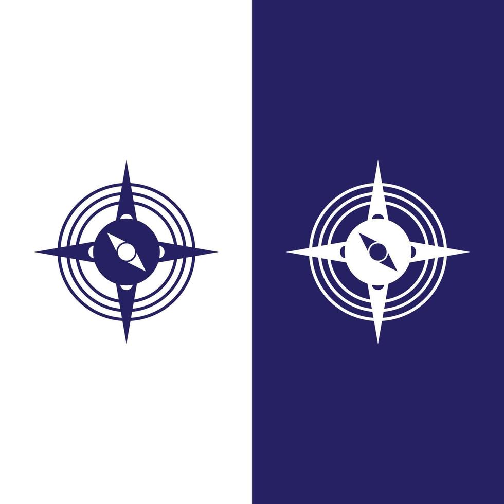 Compass Logo Template vector icon