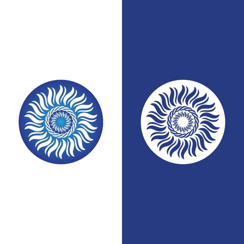 vortex vector illustration icon