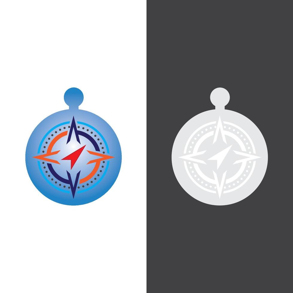 Compass Logo Template vector icon
