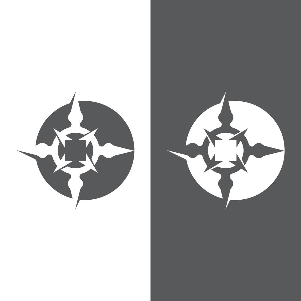 Compass Logo Template vector icon