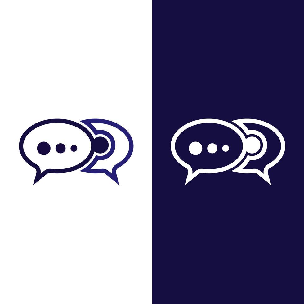 Speech bubble icon vector illustration