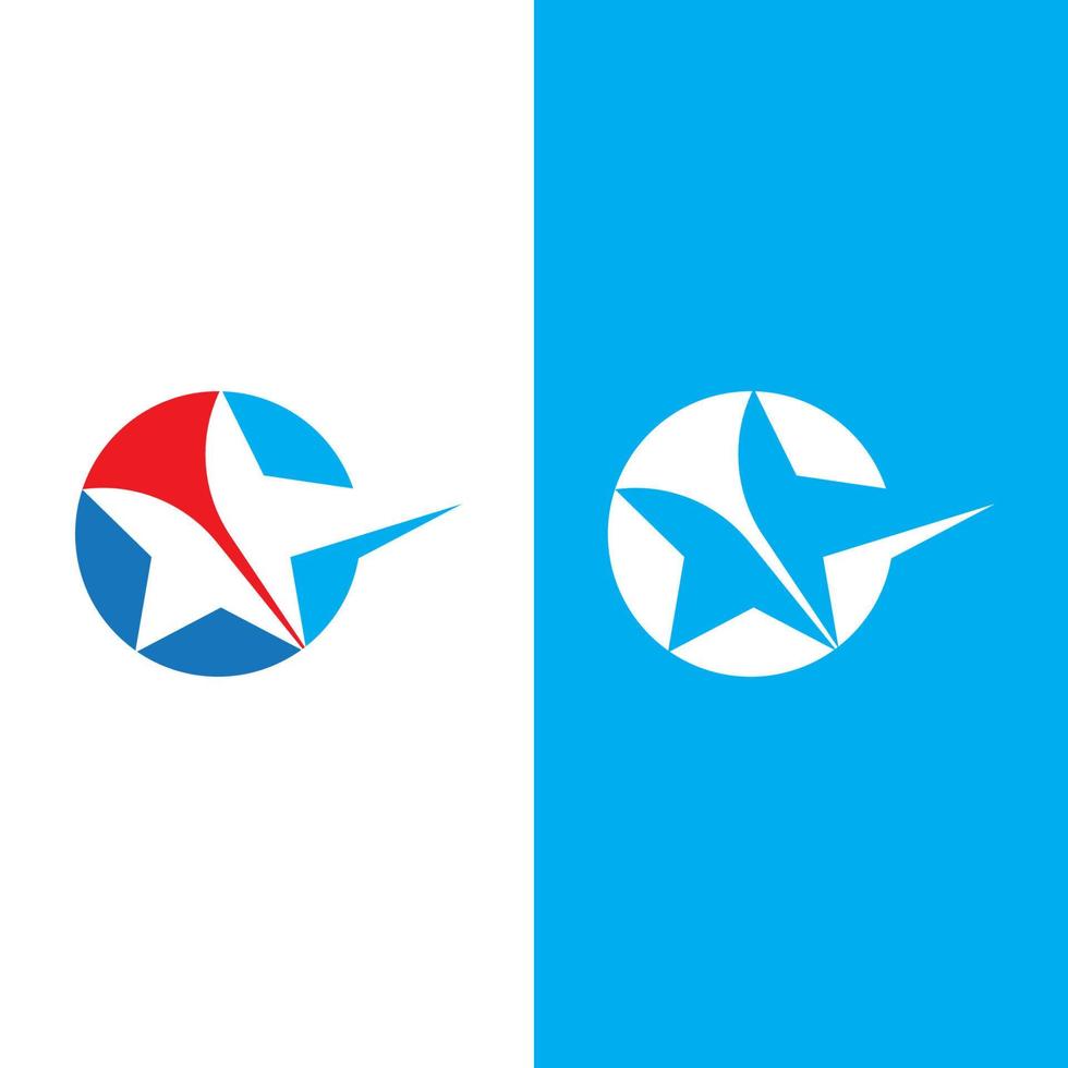 Star icon Template vector