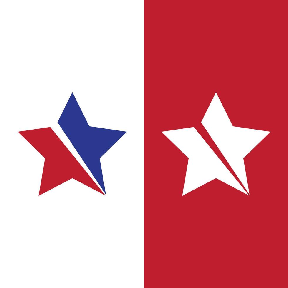 Star icon Template vector