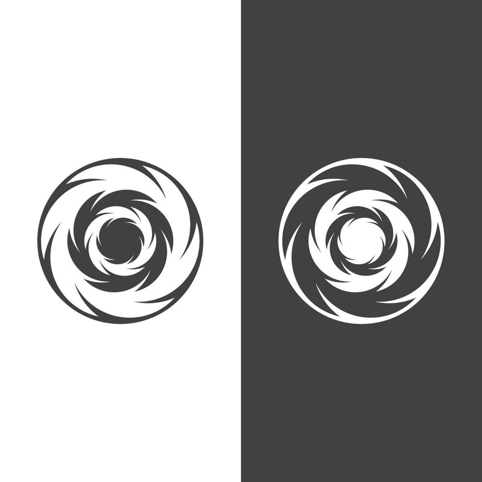 vortex vector illustration icon