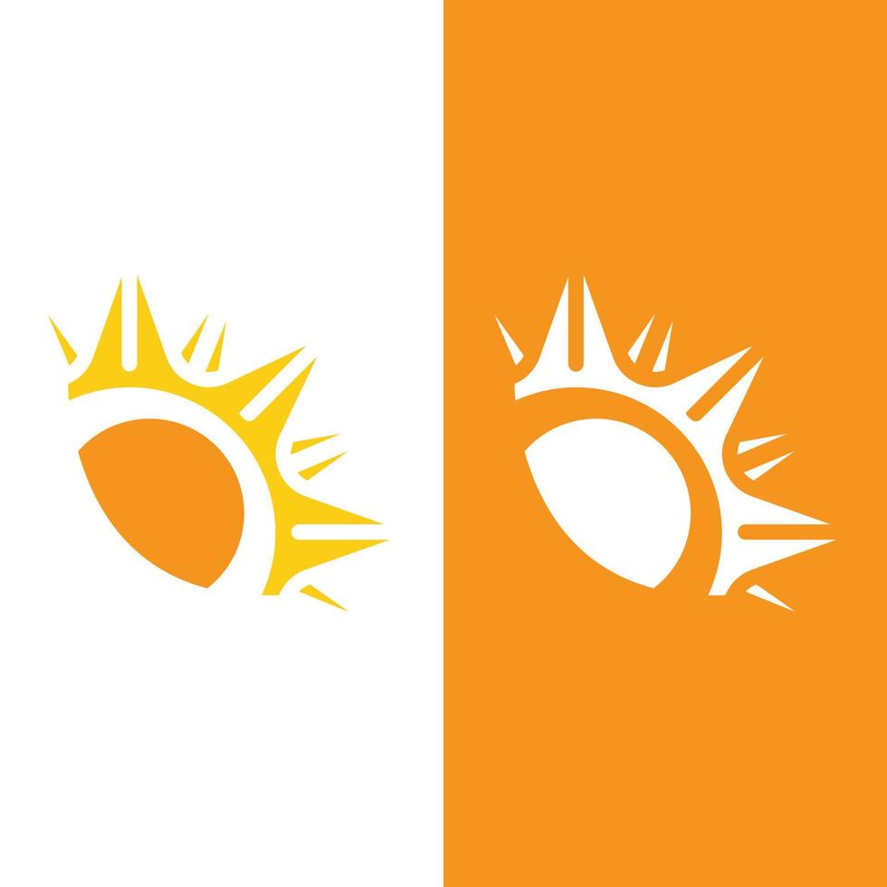 Sun Vector illustration Icon Logo