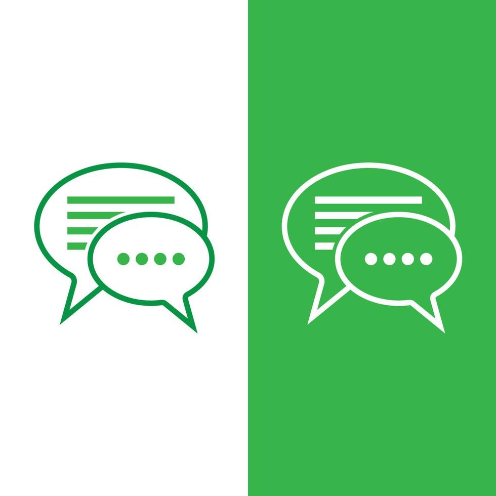 Speech bubble icon vector illustration