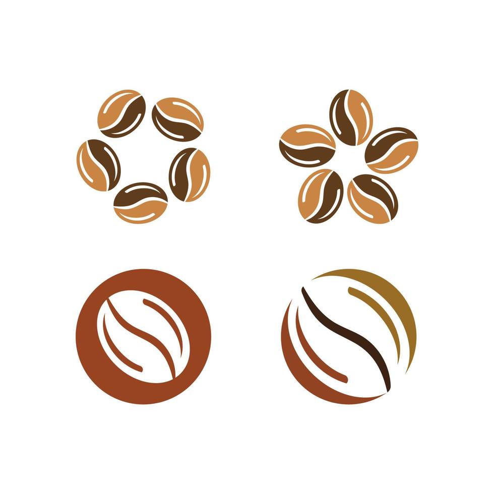 coffee bean icon vector illustration