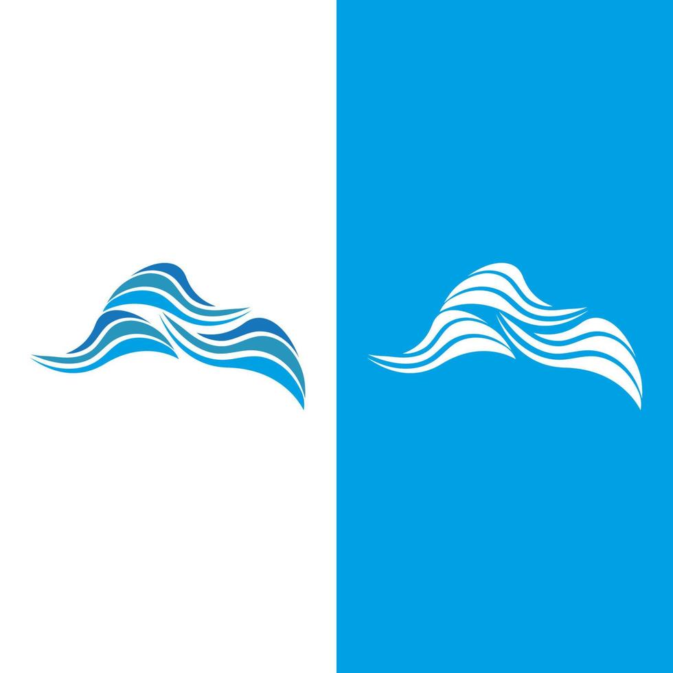 Wave beach vector illustration design