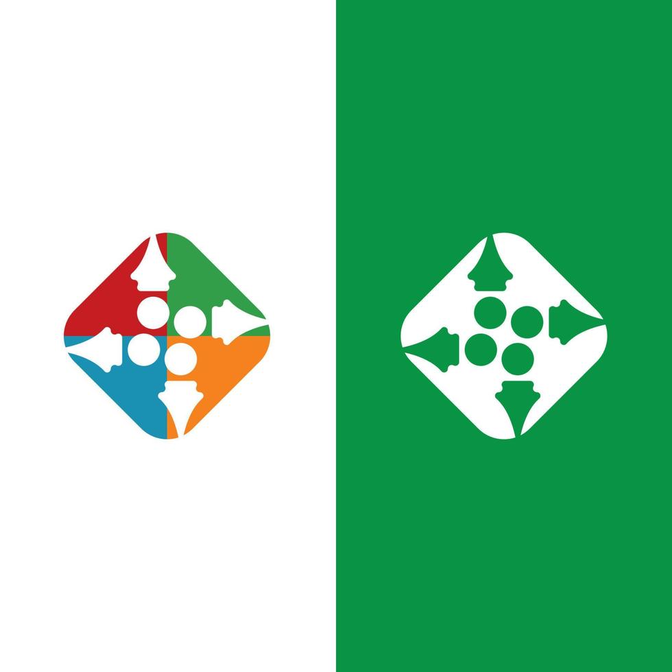 Community, network and social icon vector