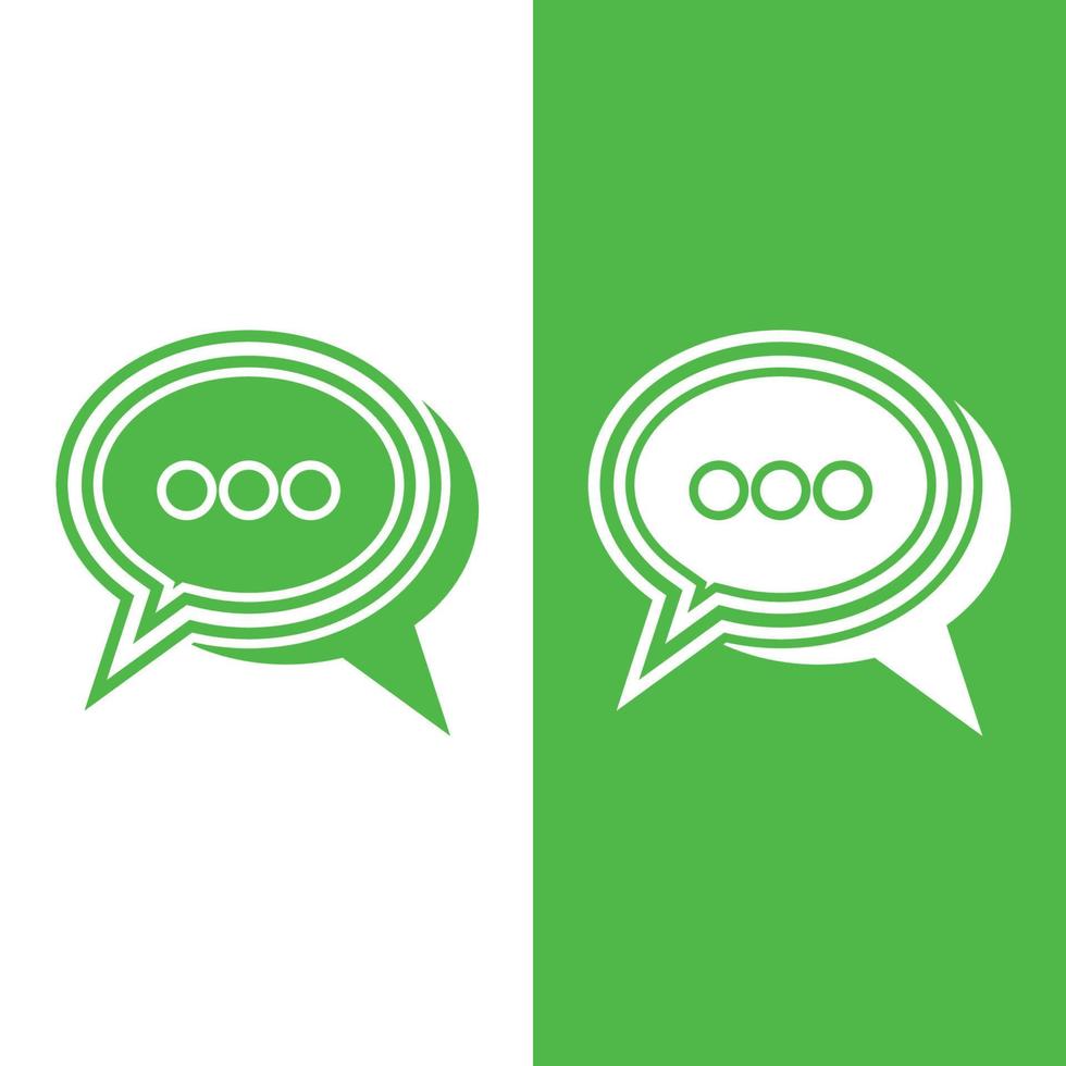 Speech bubble icon vector illustration