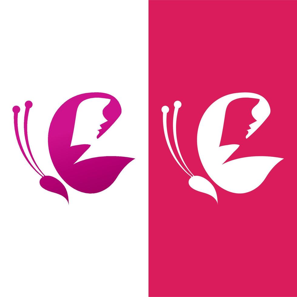 Butterfly logo icon vector design